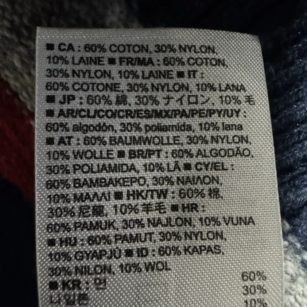 Gap Kids Sweater‎ Multicolor Striped Kid's Size XL (12) - Picture 8 of 8